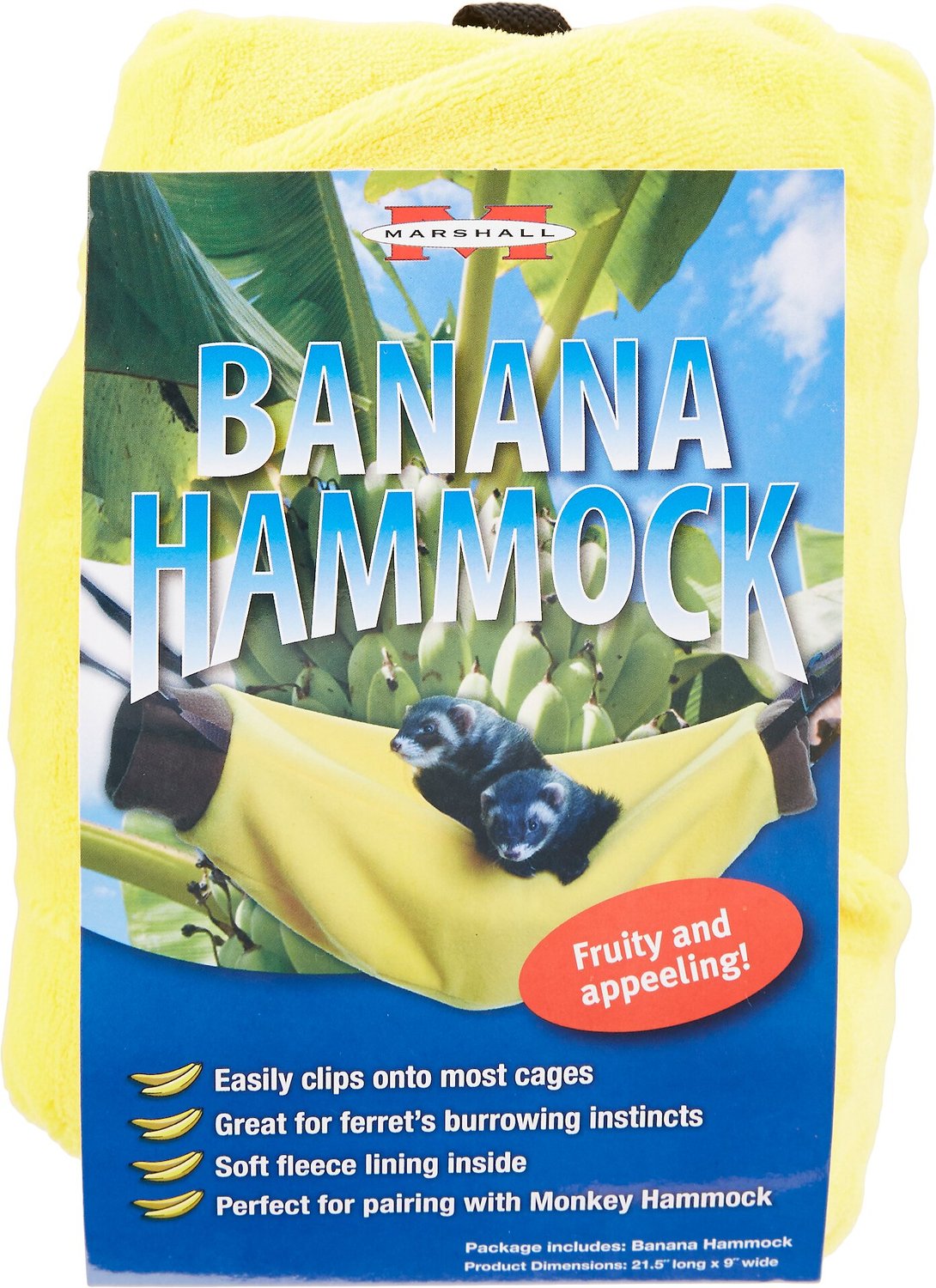4. Marshall Hanging Ferret Hammock