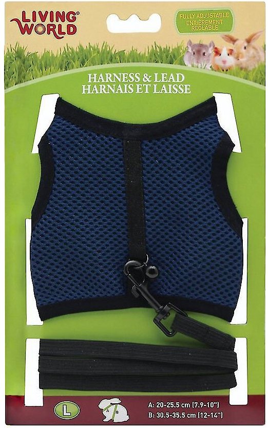 10. Living World Small Animal Harness and Leash