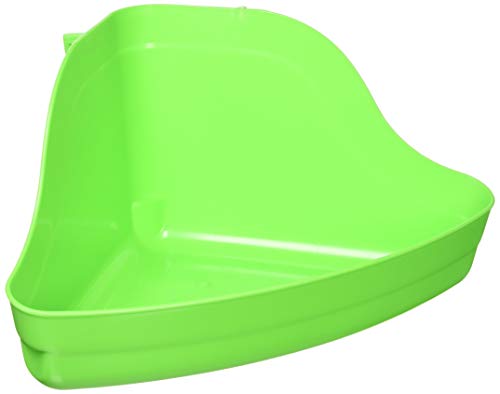 3. Kaytee Hi-Corner Litter Pan