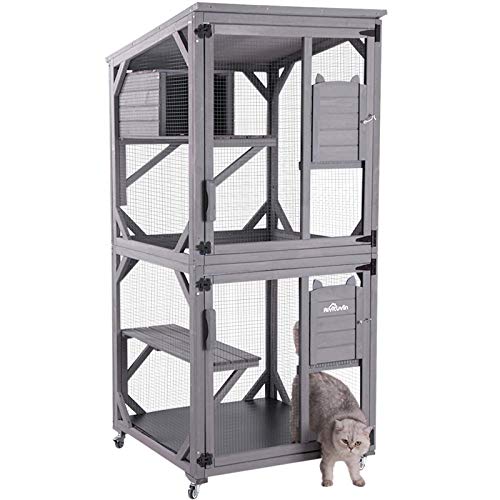 AIVITUVIN Large Cat House