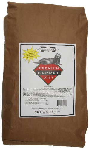 11. Marshall Pet Premium Ferret Diet Senior Formula