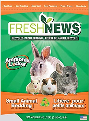4. Fresh News Recycled Paper Bedding