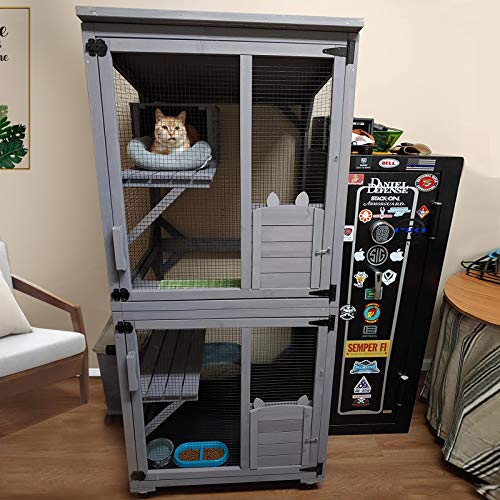 11. AIVITUVIN Large Cat House