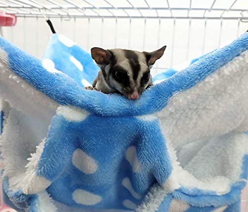 8. WOWOWMEOW Small Animal Cage Hanging Bunkbed