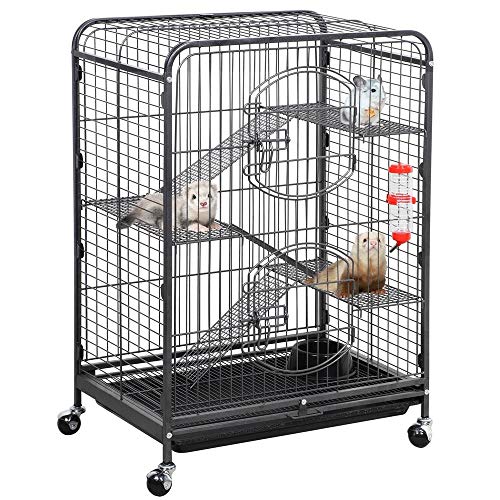7. Yaheetech Metal Ferret & Chinchilla Cage